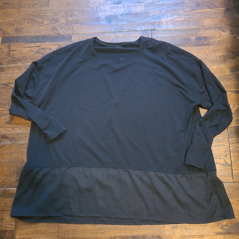 Black Long Sleeve Top